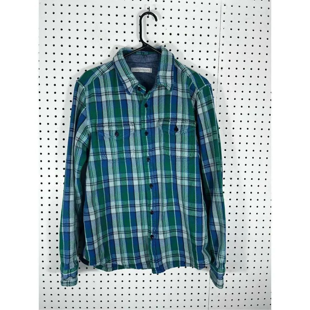 Outerknown blanket flannel button down shirt